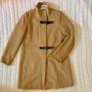 Ralph Lauren Camel Wool Blend Coat
